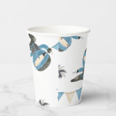 Gobelets En Papier Coupes Papier Ninja Bleu (Droite)