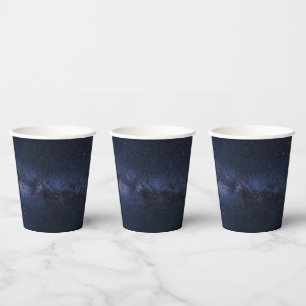 Gobelets En Papier Coupes papier Starry Night_Milky Way