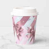 Gobelets En Papier Coupes papillon (Verso)