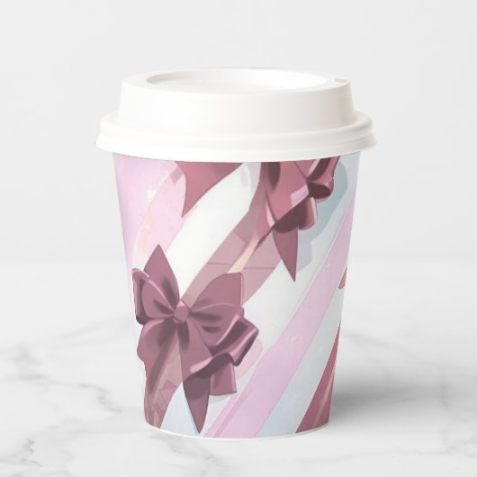 Gobelets En Papier Coupes papillon (Recto)