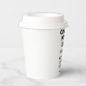 Gobelets En Papier Coupes personnalisées en papier [8] avec couvercle (Droite)