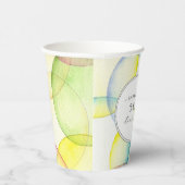 Gobelets En Papier Coupes personnalisées en papier fête d'anniversair (Droite)