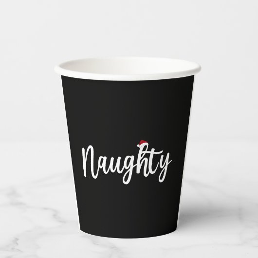 Gobelets En Papier Couples Christmas Naughty (Recto)