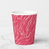 Gobelets En Papier Courbes d'esquisse (Gauche)