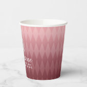 Gobelets En Papier Couronne brillante Luxe Brown (Gauche)