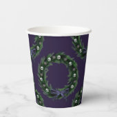 Gobelets En Papier Couronne de crânes (Verso)