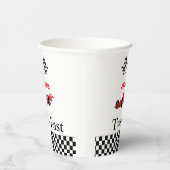 Gobelets En Papier Course de voiture garçon2e fête d'anniversaire (Droite)