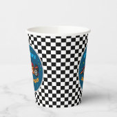 Gobelets En Papier Course d'enfants Anniversaire de course thème (Gauche)