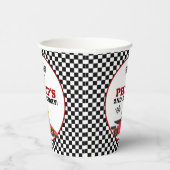 Gobelets En Papier Course voiture course fête d'anniversaire (Droite)