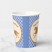 Gobelets En Papier Cowboy Horse Pony Cute Kids 1ère fête d'anniversai (Gauche)