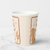 Gobelets En Papier Cowboy Western Boy Baby shower (Droite)