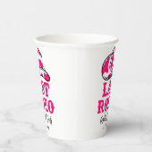 Gobelets En Papier Cowgirl Disco Dernier Rodeo Bachelorette (Droite)