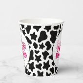 Gobelets En Papier Cowgirl Disco Rose Premier Rodéo (Gauche)