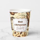 Gobelets En Papier Cozy Cottage Baking (Verso)