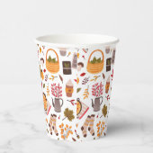 Gobelets En Papier Cozy Fall Icons & Harvest Whimsy (Droite)