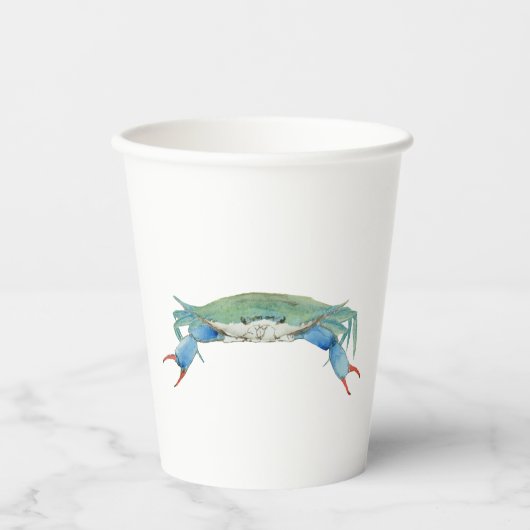 Gobelets En Papier Crabe (Recto)