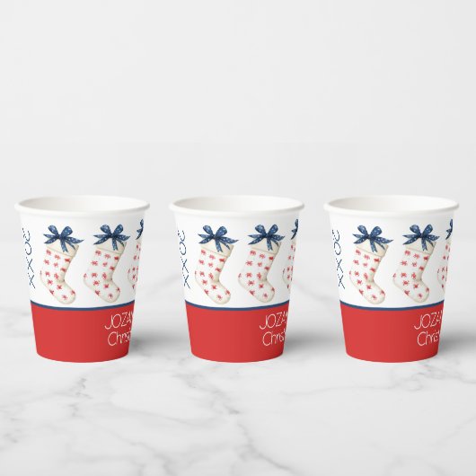 Gobelets En Papier Crabe rouge côtier Prise de Noël (Multi)