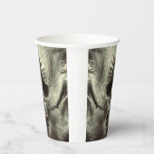 Gobelets En Papier Crâne effrayant (Droite)