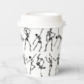 Gobelets En Papier Crânes dansant (Recto)