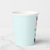 Gobelets En Papier Cravates Bow personnalisés (Droite)