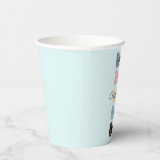 Gobelets En Papier Cravates Bow personnalisés (Droite)