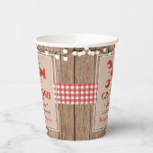 Gobelets En Papier Crawfish Boil Homard Engagement Partie Rustique (Gauche)