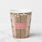 Gobelets En Papier Crawfish Boil Homard Rustic Engagement Party (Gauche)