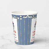 Gobelets En Papier Crawfish Seafood Boil Blue Gold Party Fiançailles (Gauche)