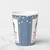 Gobelets En Papier Crawfish Seafood Boil Blue Gold Party Fiançailles (Droite)