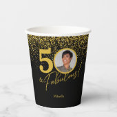 Gobelets En Papier Create Your Own Fabulous Birthday Photo (Recto)