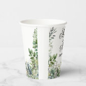 Gobelets En Papier Create Your Own wedding eucalyptus (Droite)