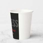 Gobelets En Papier Créative Retro Black Grey Dynamic Personal Trainer (Gauche)