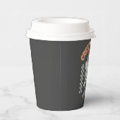 Gobelets En Papier Creep It Real Retro Halloween patinage fantôme (Droite)