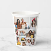 Gobelets En Papier Créez votre propre collection de photos 10 (Verso)