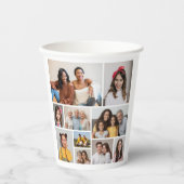 Gobelets En Papier Créez votre propre collection de photos 10 (Recto)