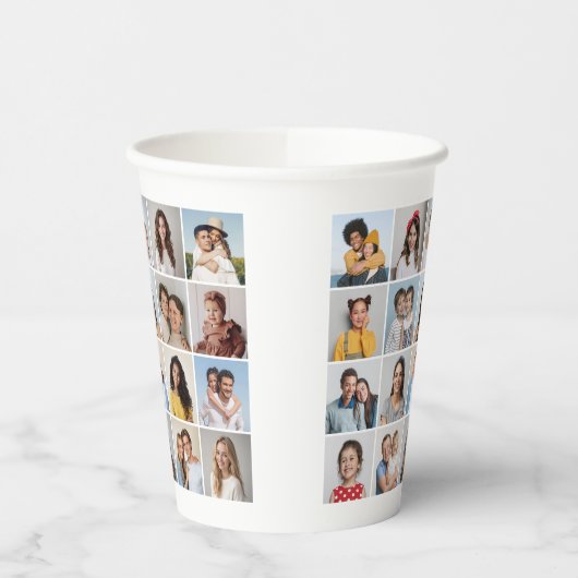 Gobelets En Papier Créez votre propre collection de photos 20 (Gauche)