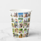 Gobelets En Papier Créez votre propre collection photo 25 modifiable (Verso)