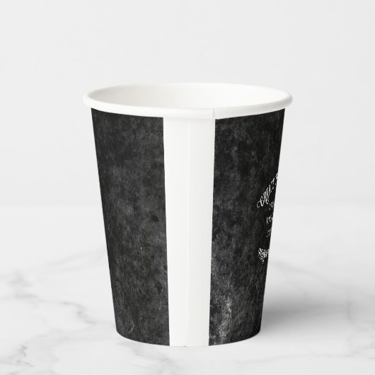 Gobelets En Papier Créez votre propre conception personnalisée (Droite)