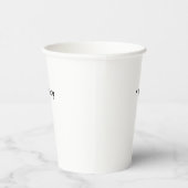 Gobelets En Papier Créez votre propre devis personnalisé (Droite)