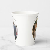 Gobelets En Papier Créez votre propre photo de mariage élégante perso (Droite)