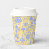 Gobelets En Papier Crème de lavande de champignons (Gauche)