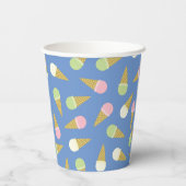 Gobelets En Papier Crème glacée Cone mignonne 1er Anniversaire Enfant (Verso)