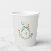 Gobelets En Papier Crest Safari (Verso)