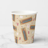 Gobelets En Papier Cribbage Game Thème Personnalisé Parti (Verso)