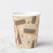 Gobelets En Papier Cribbage Game Thème Personnalisé Parti (Gauche)