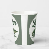 Gobelets En Papier Crocodile plus tard : Un adieu élégant (Gauche)