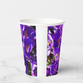 GOBELETS EN PAPIER CROCUS DE PRINTEMPS (Droite)
