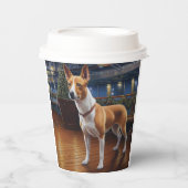 Gobelets En Papier Croisière de Noël Basenji : Pawsome Holiday Delft (Recto)