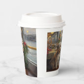 Gobelets En Papier Croisière de Noël Biewsome Terrier : Pawsome Holid (Gauche)