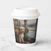 Gobelets En Papier Croisière de Noël Biewsome Terrier : Pawsome Holid (Verso)